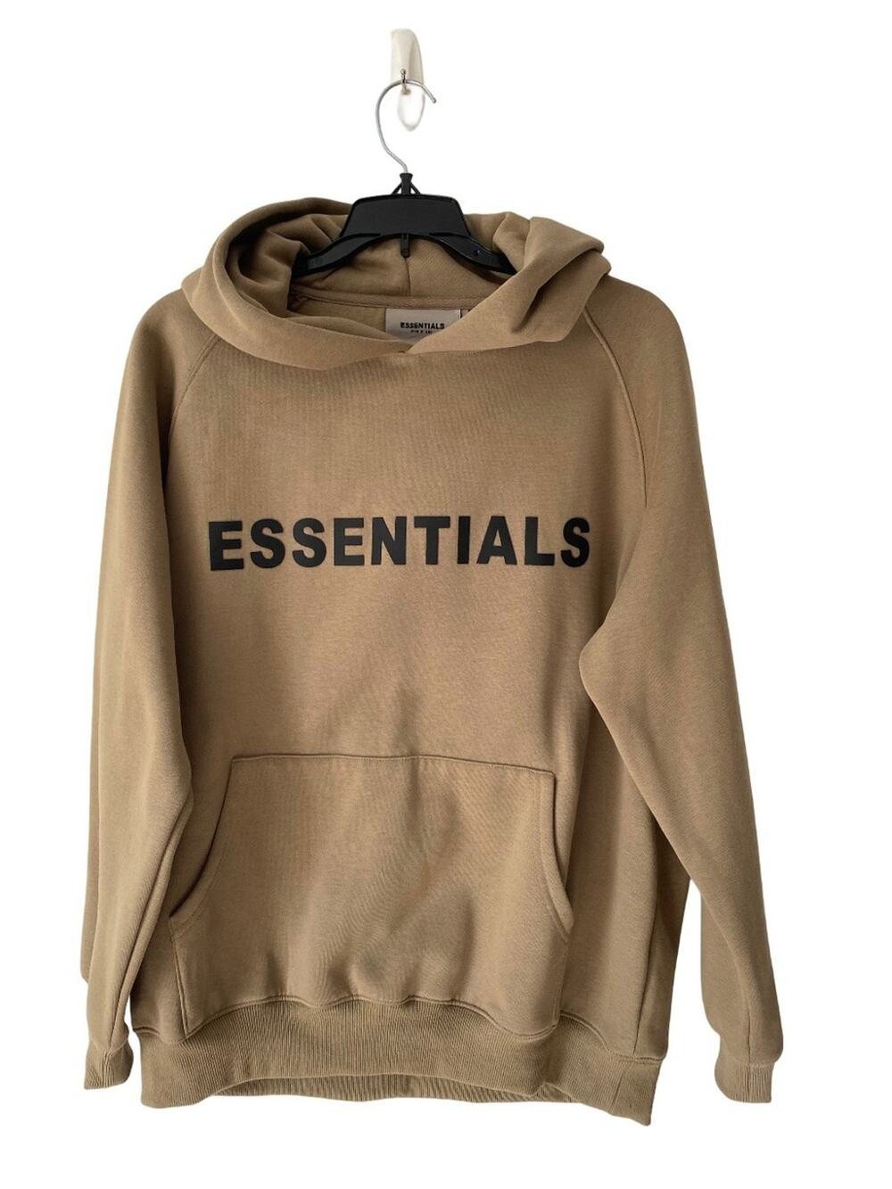ESSENTIALS Fear of God NWOTS Men's Tan Logo Hoodie size small